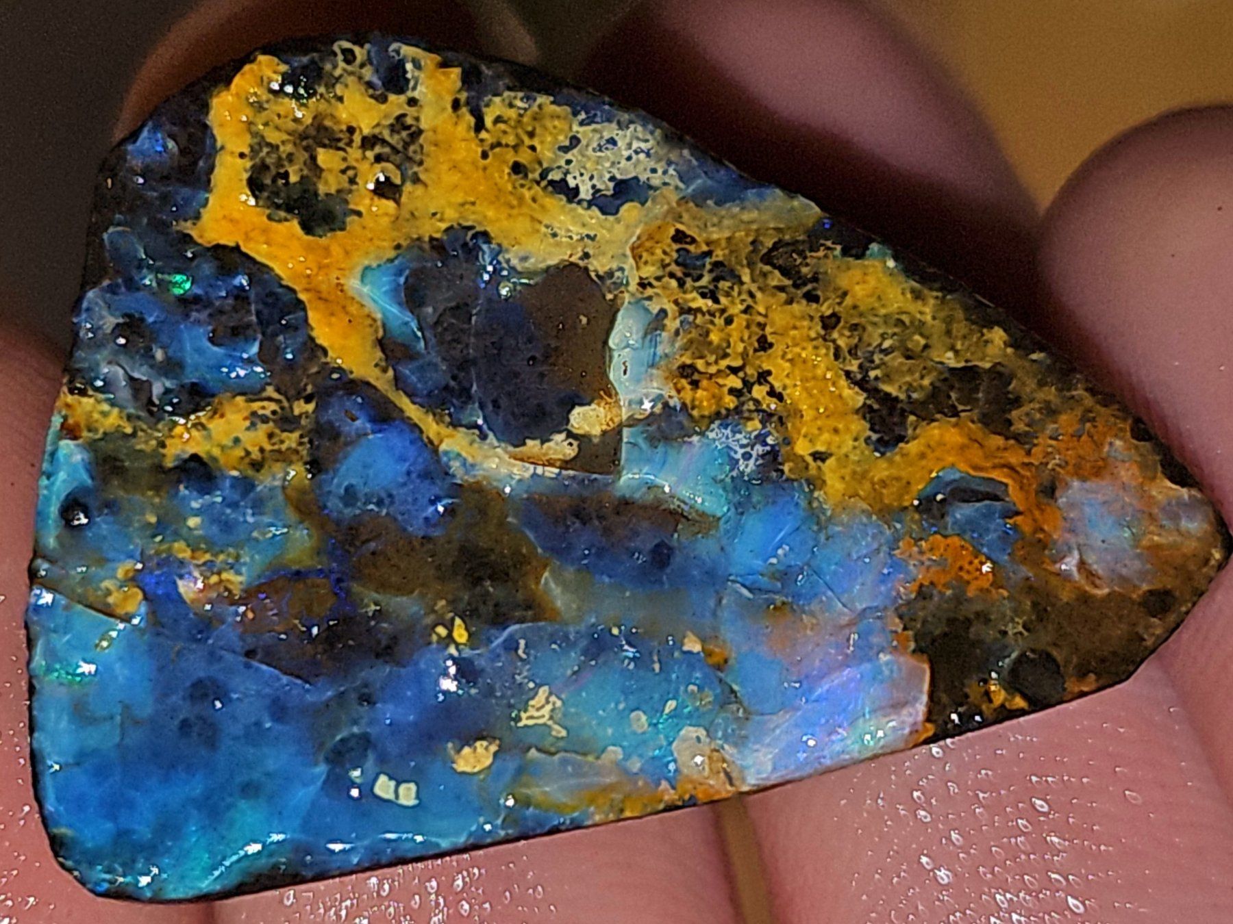 Pietre preziose: Australischer Boulderopal Rohstein – Nuovo e nell'imballaggio originale da Uerkheim venduto da Winwinner 2