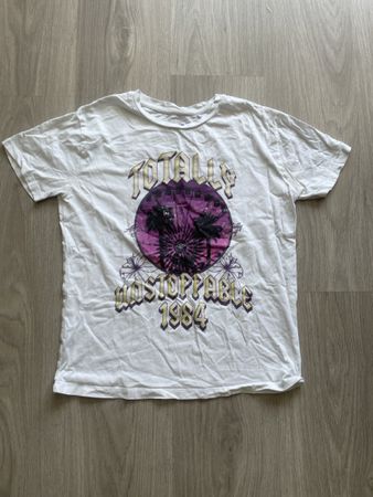 T-Shirt weiss mit Print Grösse XS guter Zustand