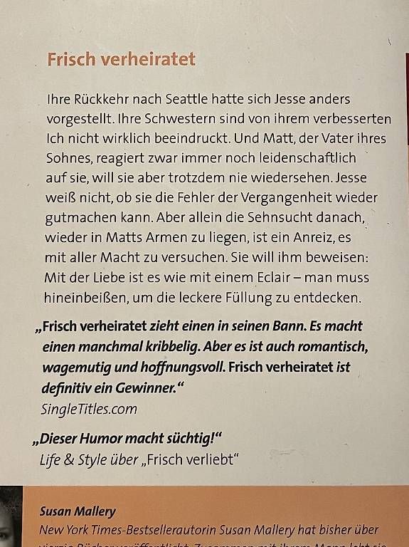 Bücher: Susan Mallory - Bäckerei-Reihe – Gebraucht aus Bazenheid von josiba_6 3