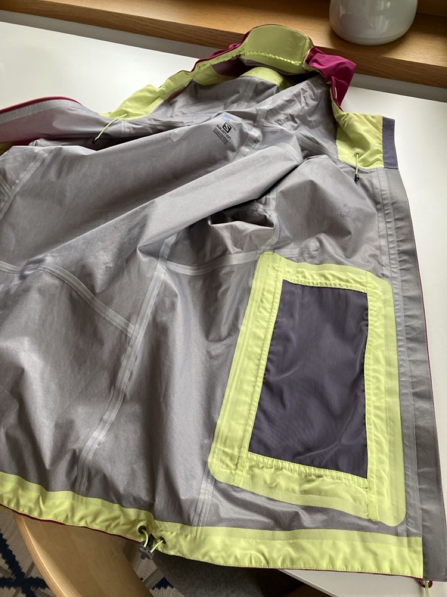 Salomon Jacken: Regenjacke L – Gebraucht aus Weissbad von Praxedis_P51 4