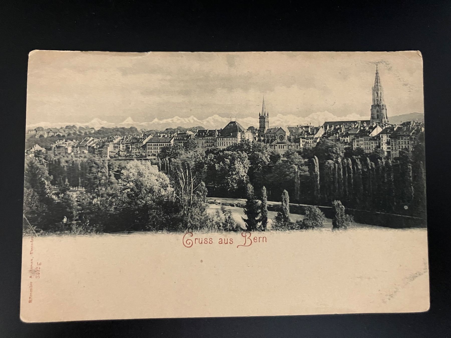 Cartoline postali: Antike Ansichtskarte, Gruss aus Bern – Usato da Oberuzwil venduto da Paga77