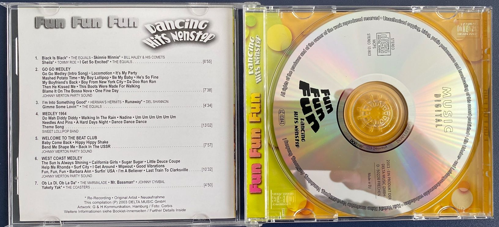 CD: Dancin' Party - The Nonstop Dancing Hit Mix - 3CDs - Top ... – Usato da Rain venduto da sempach2 6