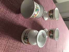 Villeroy & Boch - 4x Eierbecher "Obstgarten" -
