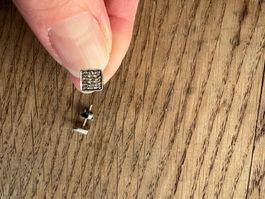 Pierre Lang silber Ohrstecker