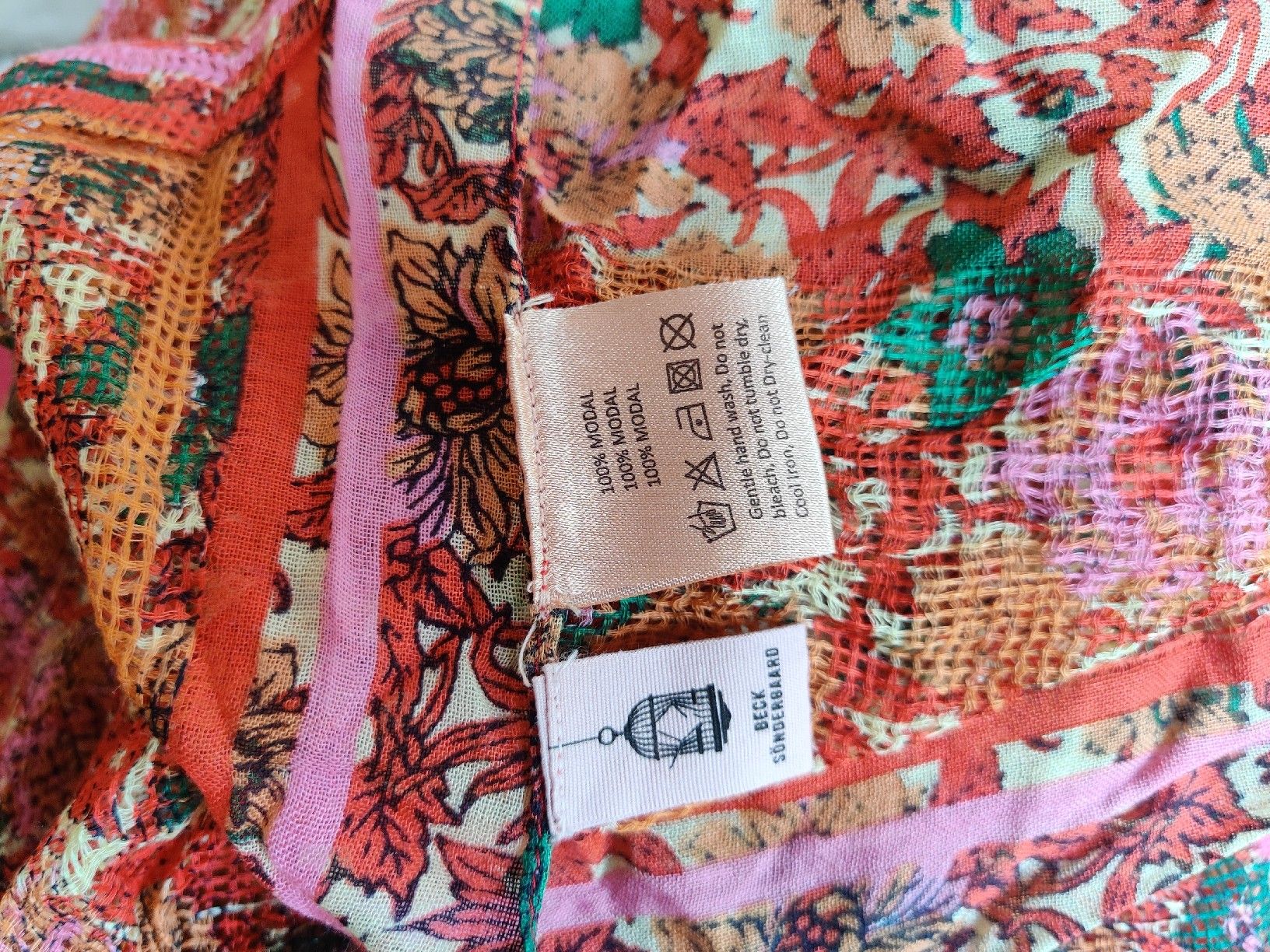 Becksöndergaard Foulard & Sciarpe: Beck Söndergaard Schal – Nuovo (secondo la descrizione) da dornach venduto da morgenrot2000 3