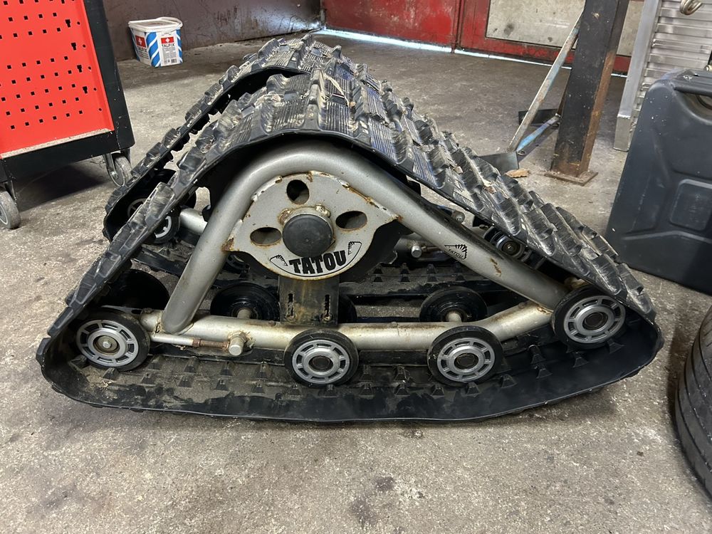 Gummipanzerketten 4-tlg Für RC Panzer - Flexible Raupenfahrwerke Für Modellbau & Roboter