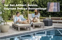 2er Set Allibert Solèno Daytona Deluxe Sonnenliege