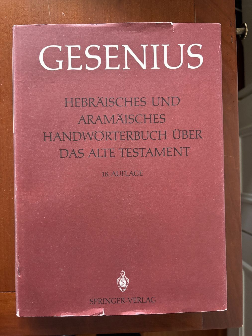 Libri: Gesenius 18. Auflage – Usato da Luzern venduto da dru_57p2 1