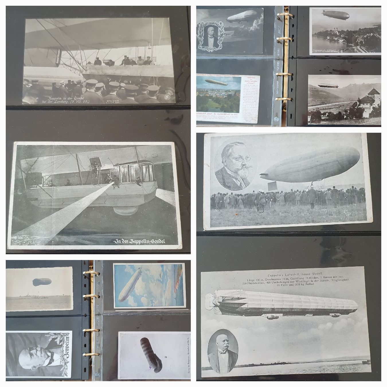 Cartoline postali: Zeppelin Postkartensammlung - 120 Stück – Usato da Kreuzlingen venduto da Rschweiz1 1
