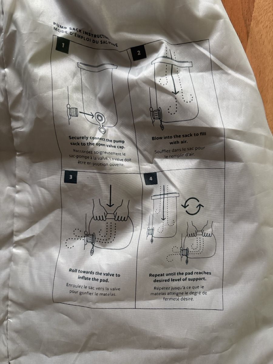 Pompes et pièces: ThermaRest Pump Sack neuwertig – Neuf (Voir description) à Bern par gwilla 3