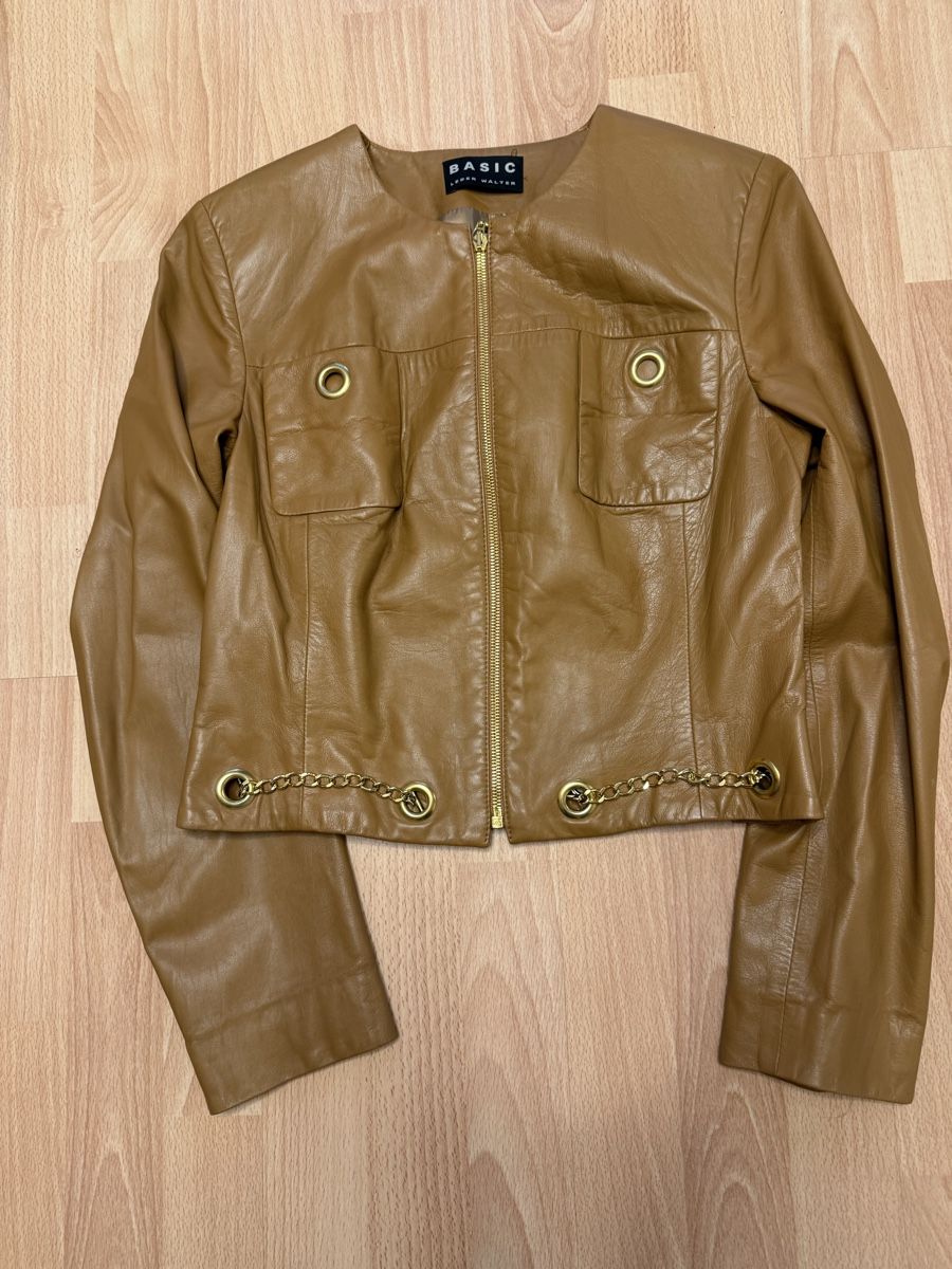 Giacche: Basic Lederjacke von Walter Gr., Gr. 38, Top Zustand! – Usato da Muttenz venduto da Susanne81002