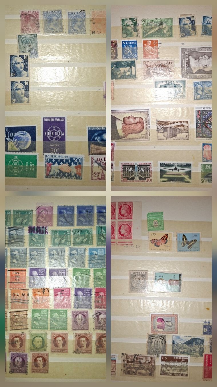 Alle Briefmarken: Briefmarken diverse Länder  – Gebraucht aus Balgach von SIMEON27 4