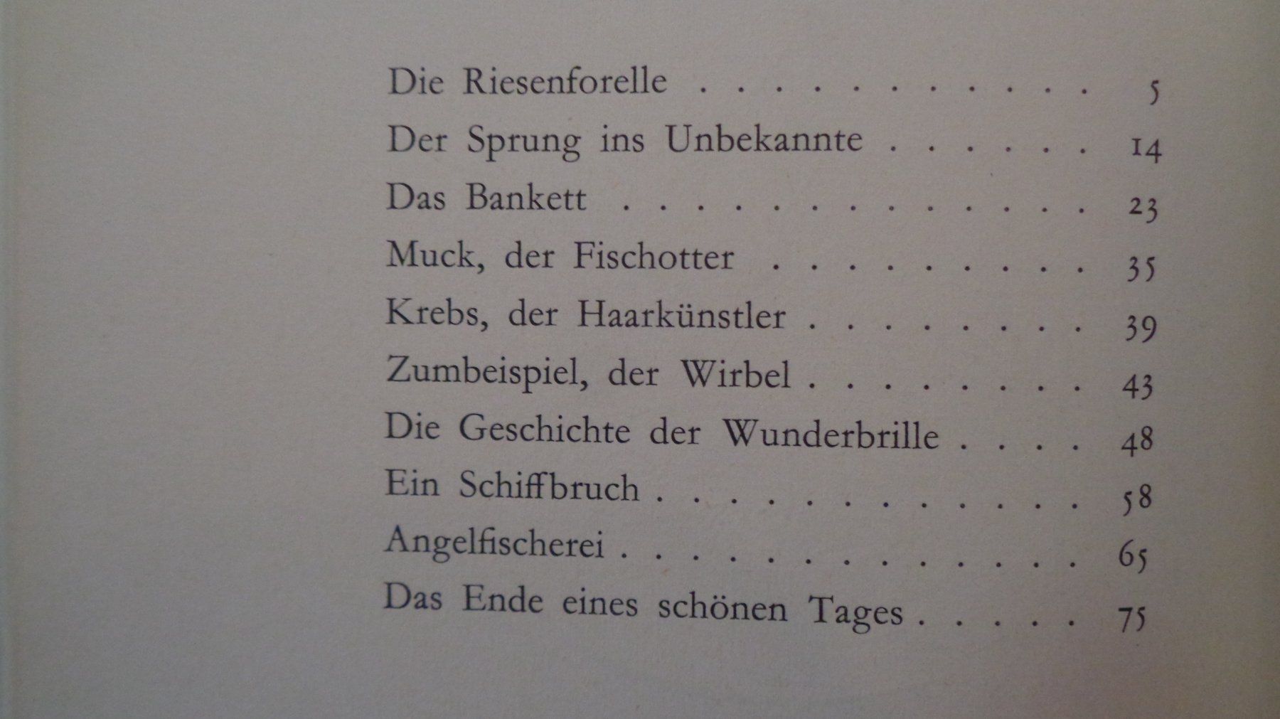 Libri: Die Forelle mit der Brille - Daniel Clouzot / Buch 1945 – Usato da Bellach venduto da JingleJerry 7