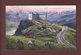 Sonnenaufgang auf RIGI-KULM - 1923