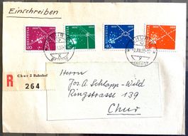 1952 / R - Satzbrief Nachrichtenwesen - Chur