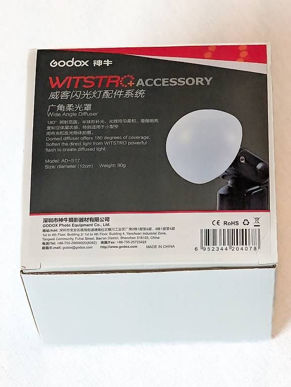 Godox Flash: Diffuseur grand angle Godox AD-S17 – Nuovo e nell'imballaggio originale da Torny le Grand venduto da cla_w6np 1