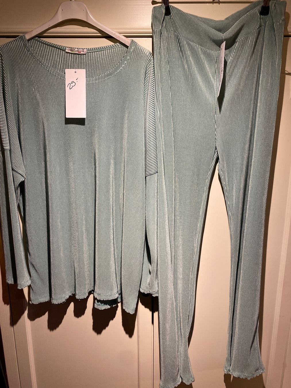 Vestiti: SAMT SET ALTGRÜN-PETROL/TÜRKIS – Nuovo e nell'imballaggio originale da Meienried venduto da ManuelaBoutique 2