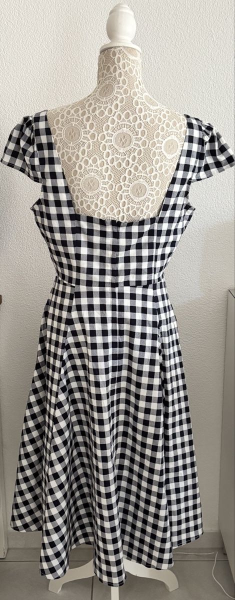 Kleider: Rockabilly-Kleid navy Gr. 42 – Neu (gemäss Beschreibung) aus Eglisau von 3flower-power3 5