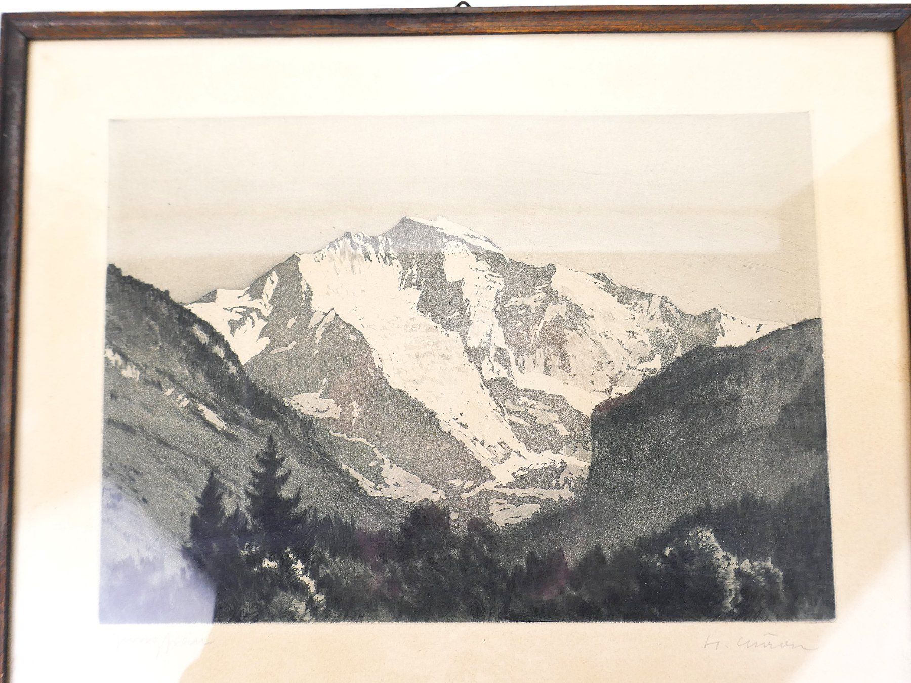Dipinti: Zeichnung Jungfrau – Usato da Urtenen-Schönbühl venduto da Restwert_Schoenbuehl 1
