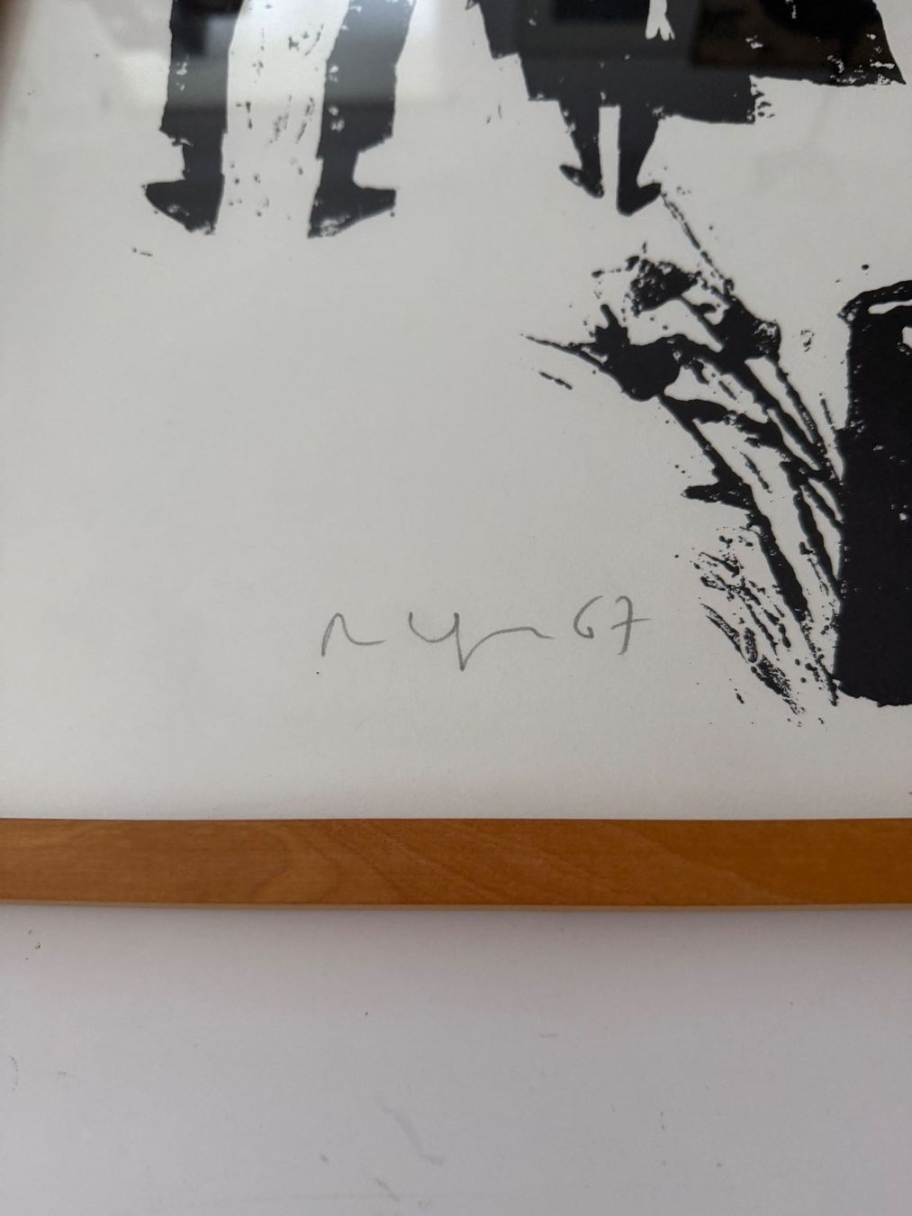Xilografie: Robert Wyss Holzschnitt gerahmt – Usato da Wolfertswil venduto da Schorsch3 3