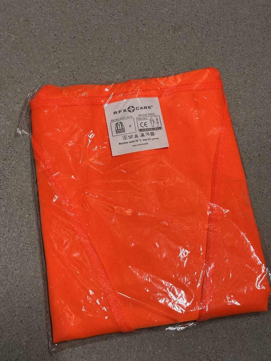 Gilets & Westen: Neue, ungetragene Warnweste HW2 - Klasse 2, Neu – Neu und originalverpackt aus Zürich von vendotodito 1