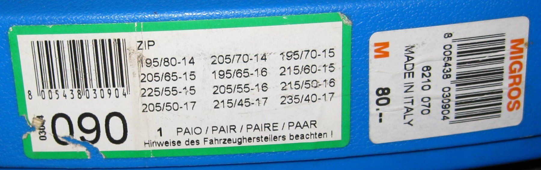 König Catene da neve: König No Problem Zip Schneeketten – Usato da Kradolf venduto da Maybe10 1