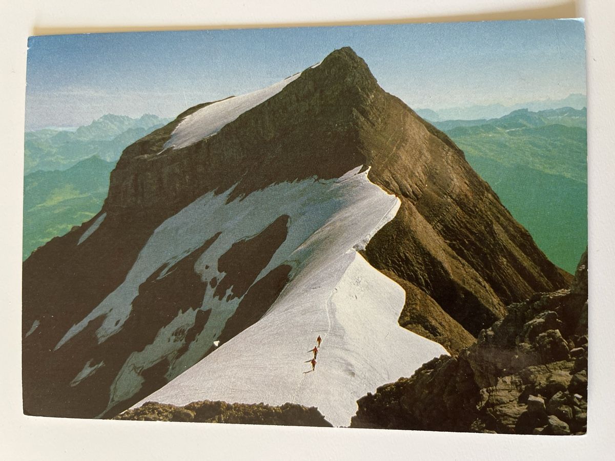 Ansichtskarten: Ansichtskarte Vrenelisgärtli, Glarus, S.A.C. Sektion Tödi – Gebraucht aus Uster von Arrayo