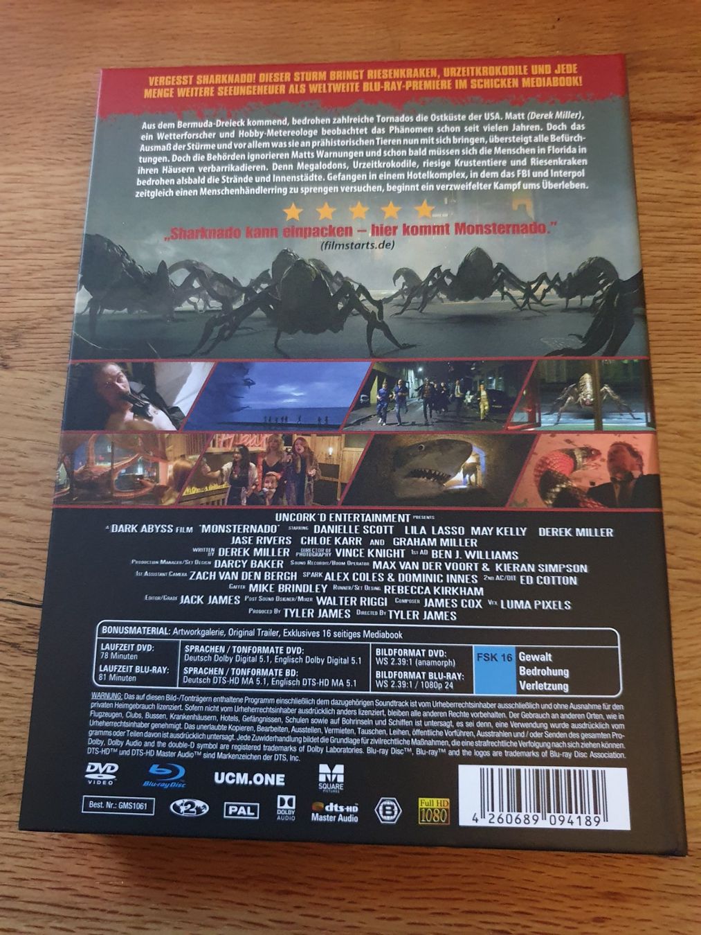 Tutti i DVDs: Monsternado - Blu-Ray Mediabook – Usato da Auenstein venduto da Trilos 1