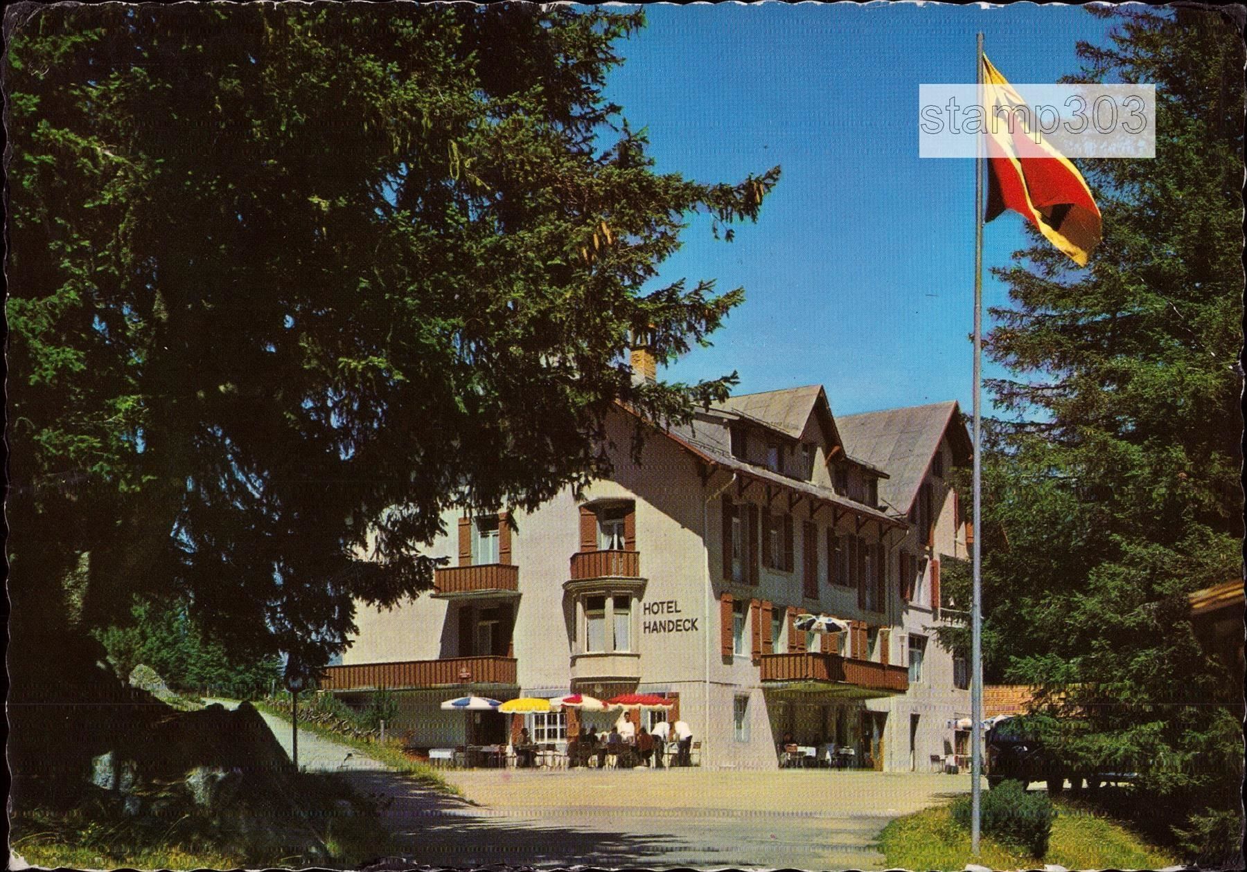 Cartoline postali: 1976 AK Hotel Handeck an der Grimselstr – Usato da Eggersriet venduto da stamp303