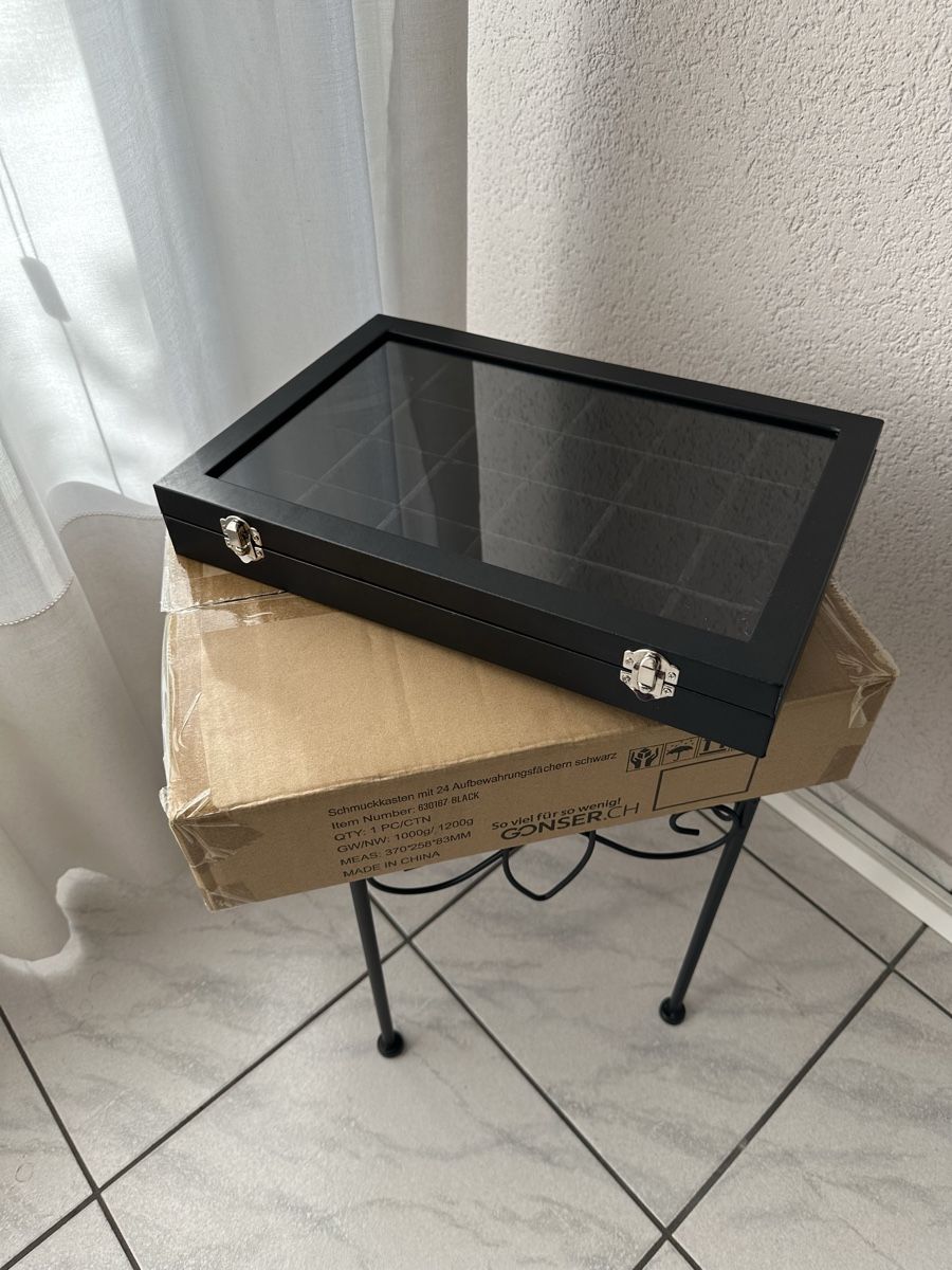 Altro in Decorazioni & Accessori: Schmuckkästchen 24 Fächer Schwarz – Nuovo e nell'imballaggio originale da Emmenbrücke venduto da sami14 2