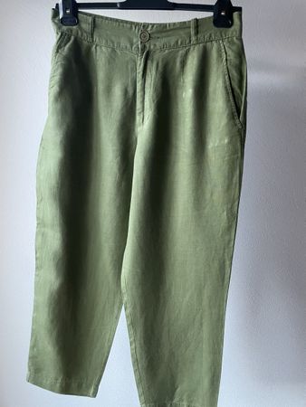 Benetton Damen Leinenhose Gr. DE 40