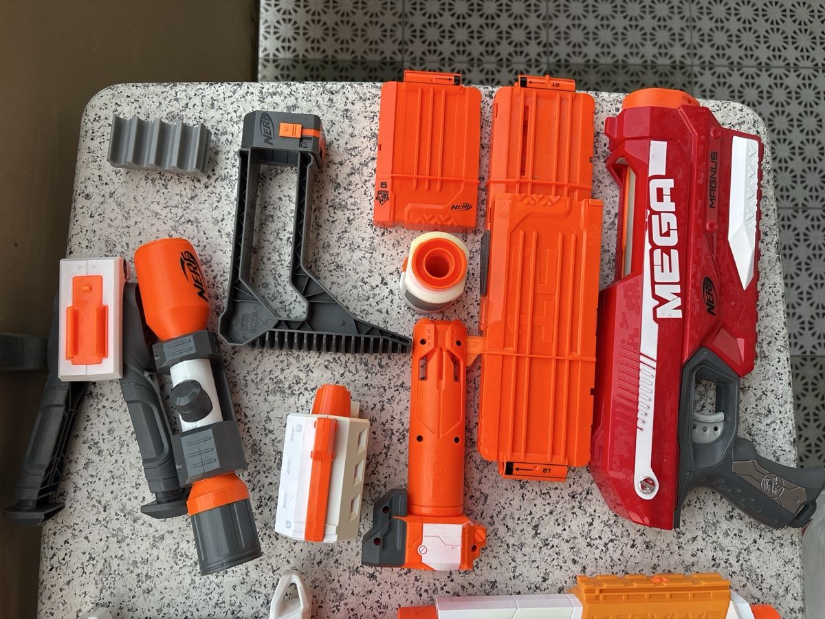 Nerf Jouets: Nerf Blaster Set Modulus wenig gebraucht – D'occasion à Unterseen par Gleisbauer 2