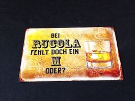 dekoratives Spruchschild