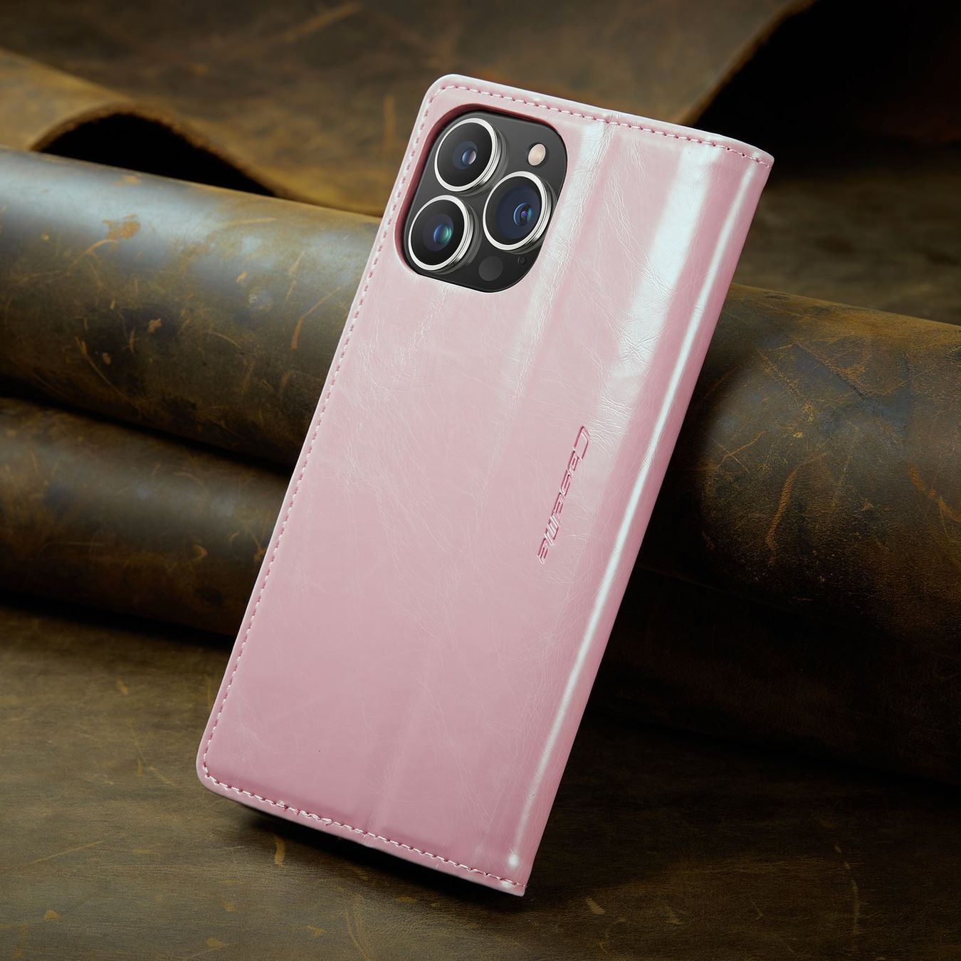 Cover & Protezioni schermo: CaseMe iPhone 14 Pro Leder Luxus Case – Nuovo e nell'imballaggio originale da Zürich venduto da Store-247 4
