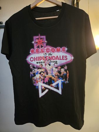 Chippendales Tour-Shirt Gr. S, European Tour 2024