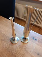 2 Vintage Vasen, versilbert