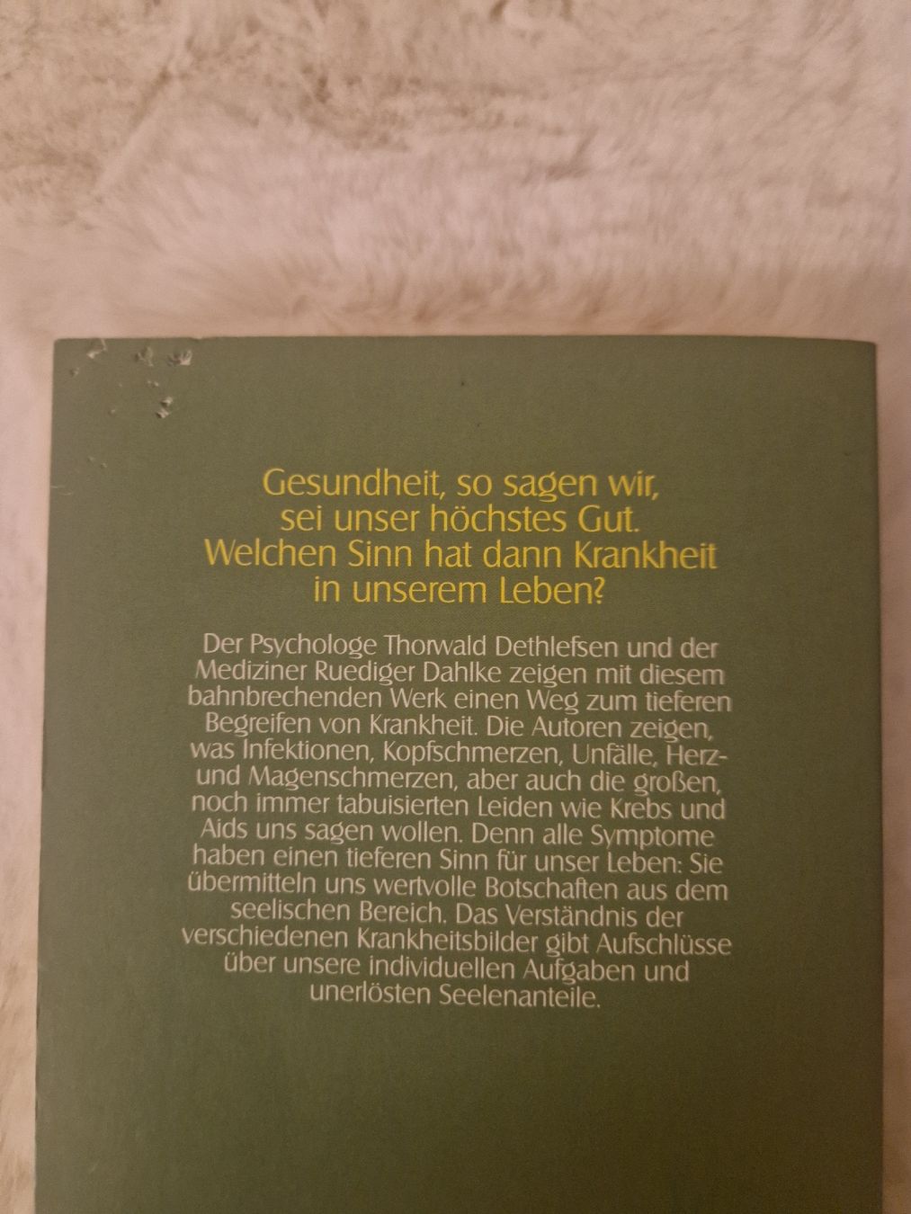 Libri: Krankheit als Weg - Dethlefsen/Dahlke – Usato da Benken venduto da Carmen_9 3