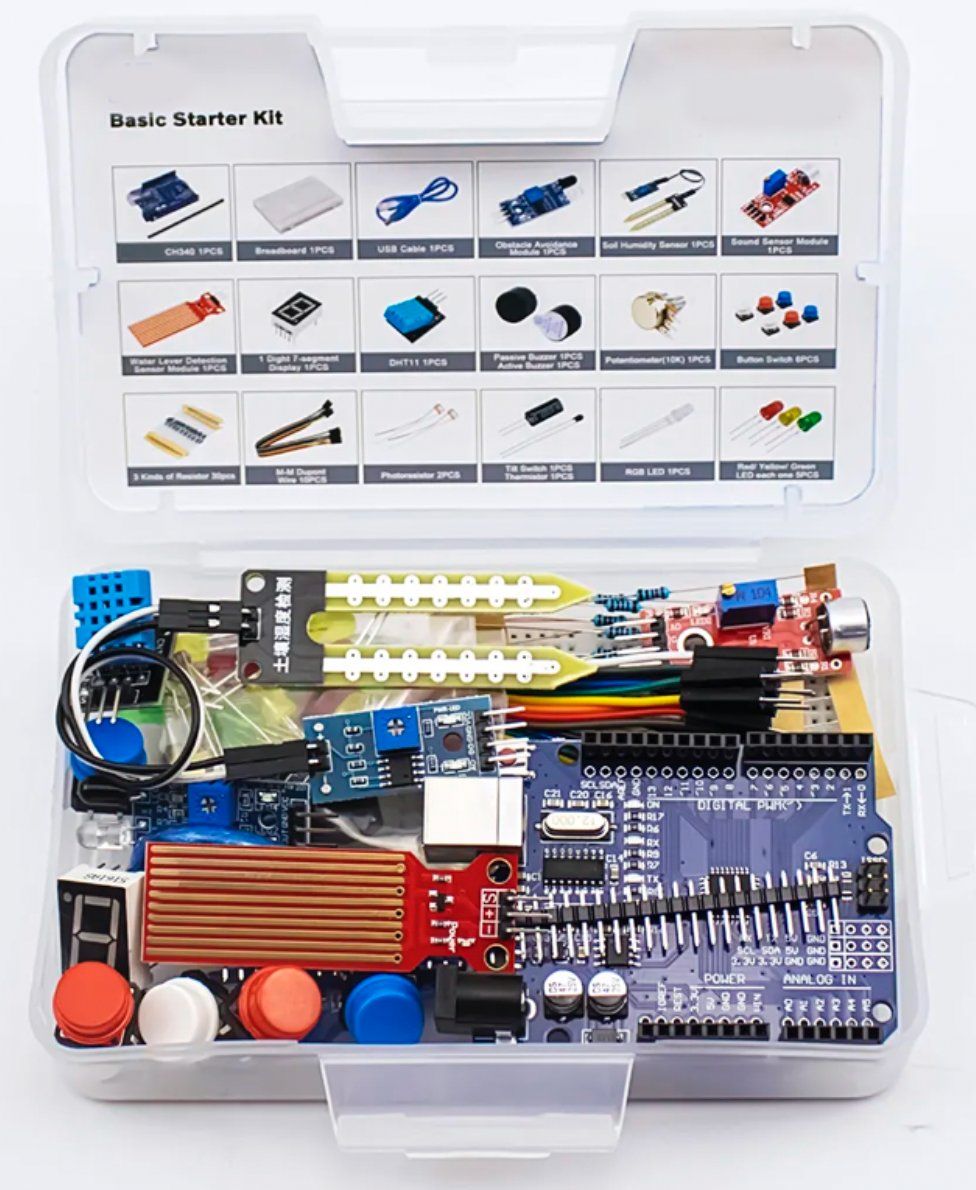 Arduino Elektronikbauteile: Basic Starter Kit für Arduino Uno Set R3 Kit – Neu und originalverpackt aus liestal von  1