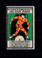Vignette Theaterkunst Ausstellung Zürich 1914