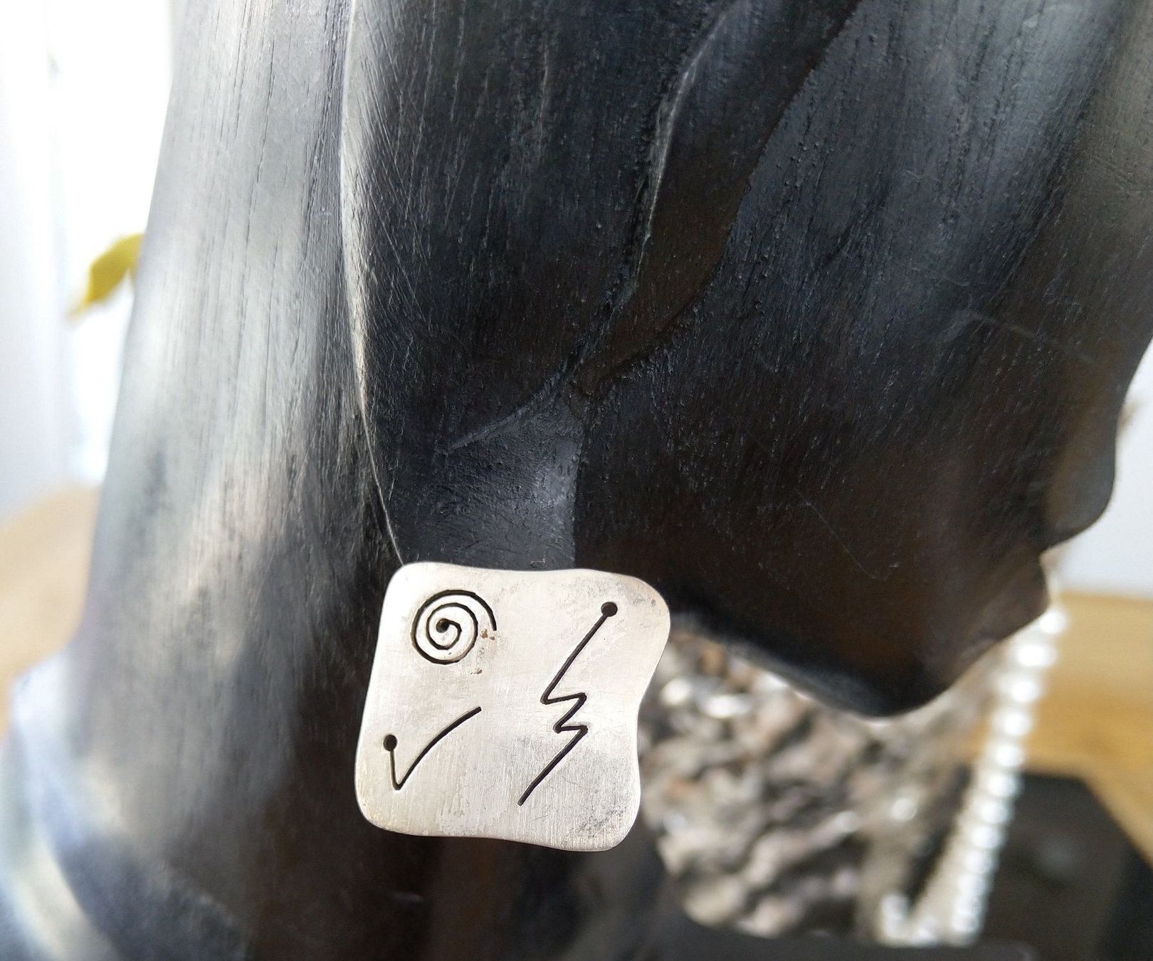 Orecchini pendenti & Orecchini a lobo: QUADRATISCHE OHRRINGE IN 925 SILBER – Usato da Romanshorn venduto da BoutiqueA 2