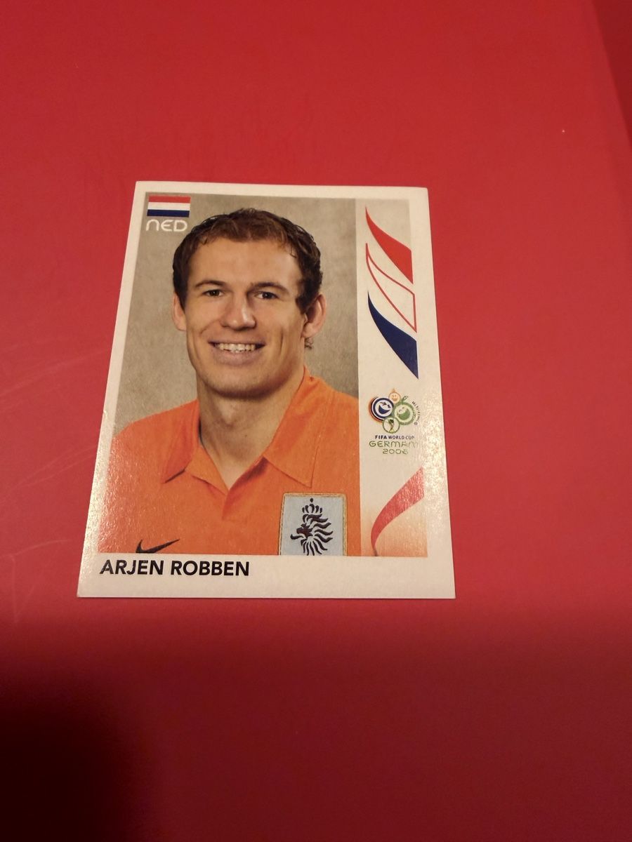 Panini Carte collezionabili: Robben panini WM 2006 – Usato da Treyvaux venduto da goali1fcea