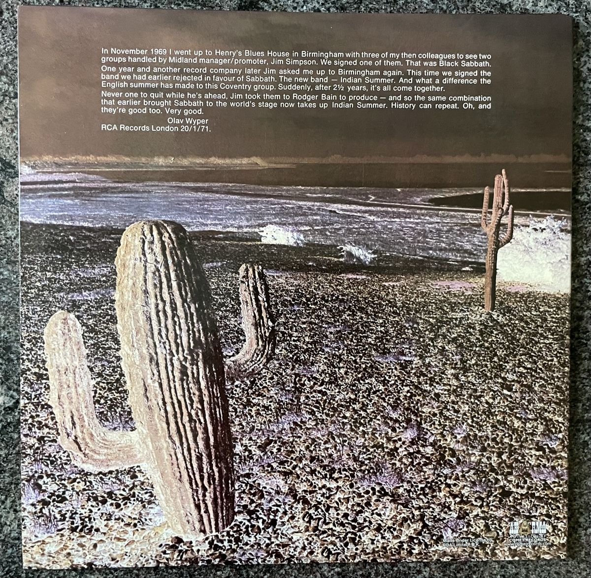 Dischi in vinile: Indian Summer - Same - AKARMA Vinyl LP – Usato da Olten venduto da Bluespapst 1