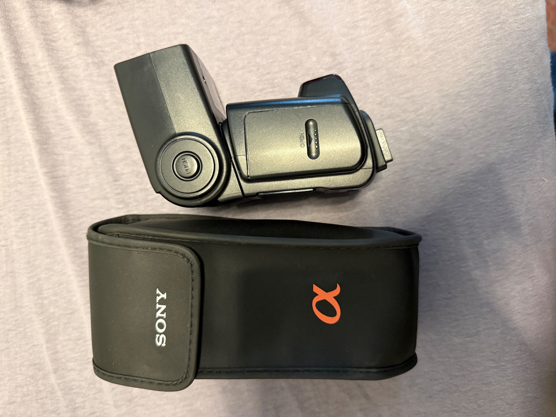 Sony Blitze: Sony Systemblitzgerät Alpha gebraucht mit Tasche – Gebraucht aus Olten von hei_rz96 1