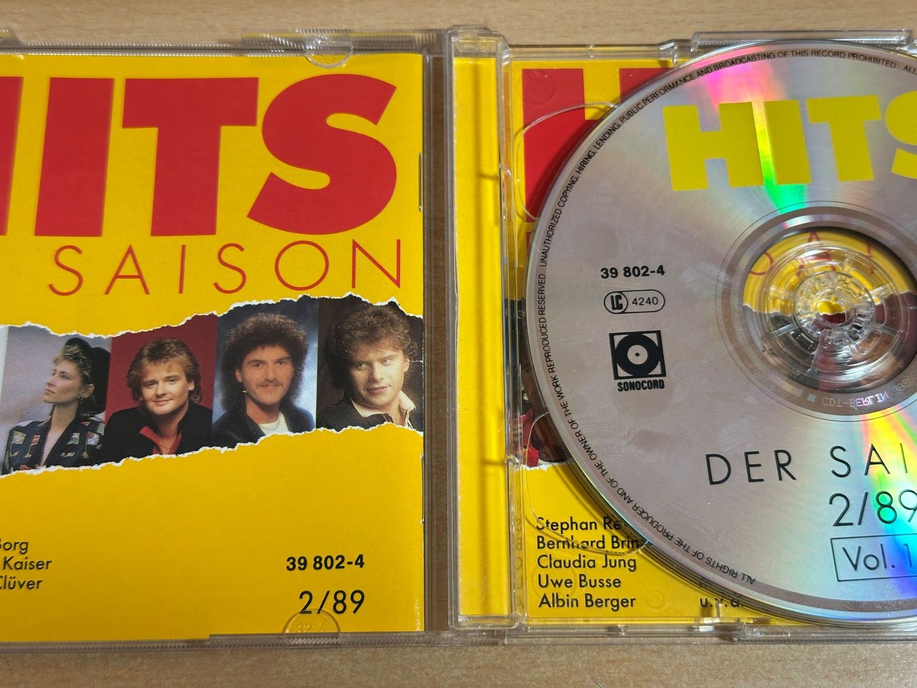 CDs: K1 Hits Der Saison 2/89 - 2 CD – D'occasion à Rikon im Tösstal par Alpenmutz 2