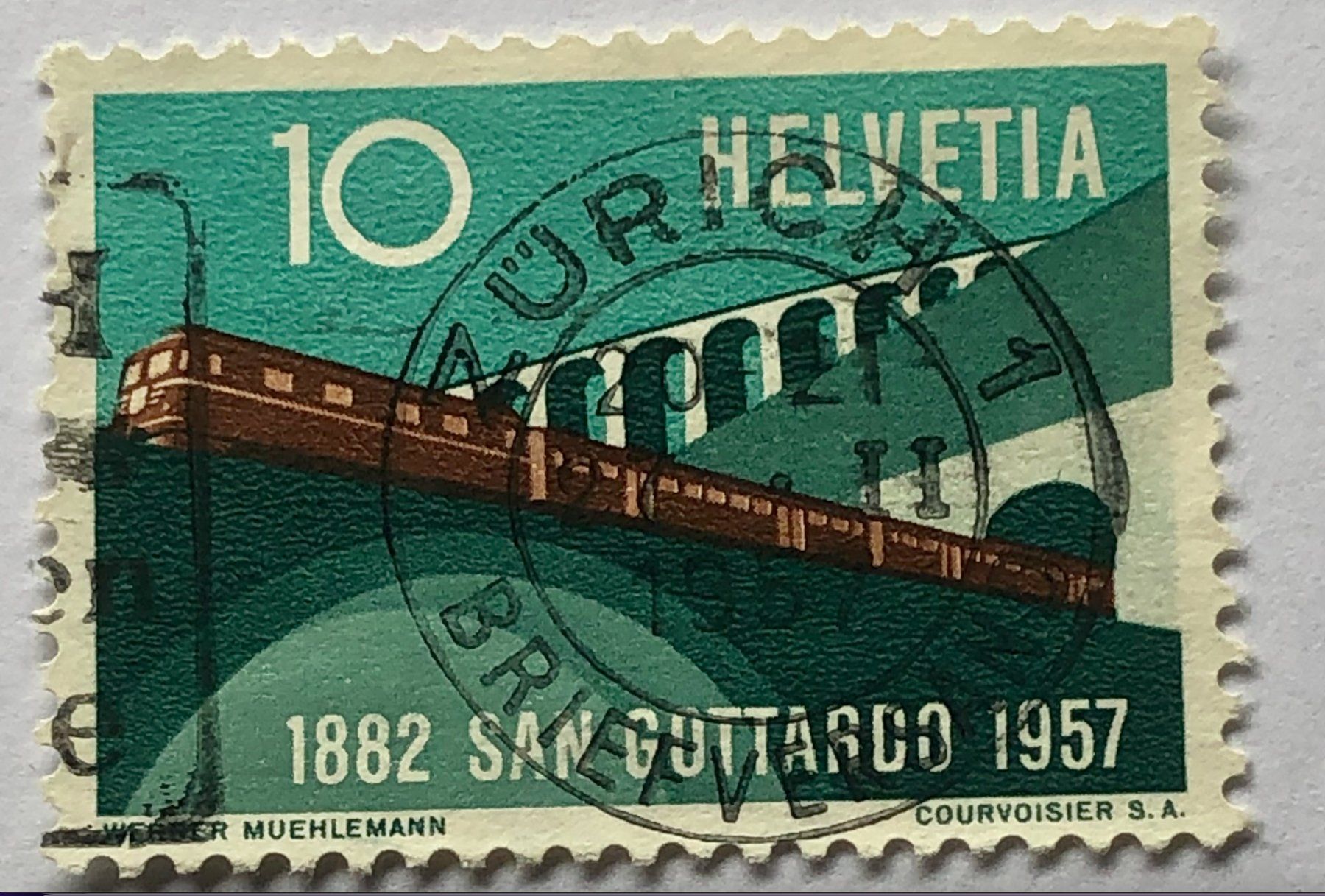 Tutti i francobolli: Nr.329 gestempel Zürich    – Usato da Aarau venduto da Billa007