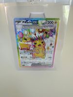 Carte Pokémon Pikachu Ex Étincelles Déferlantes 219/191 FR