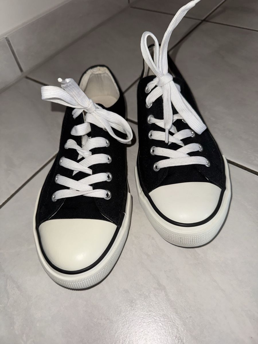 Scarpe da donna: Schwarze Stoffschuhe, Grösse 40 – Usato da Hergiswil NW venduto da kaufe_bei_kaufmann 5
