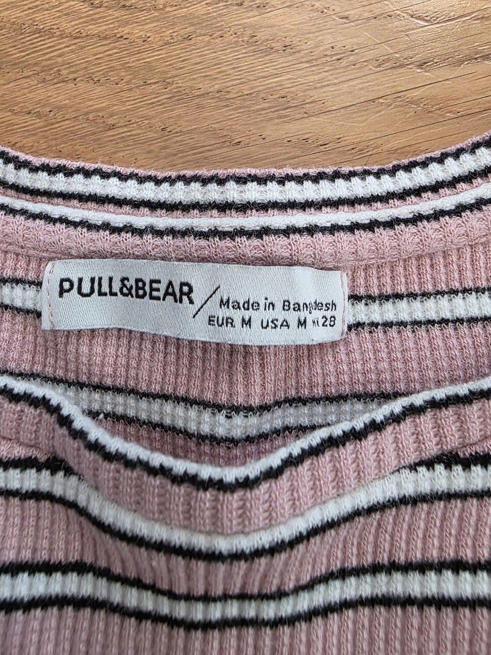 T-shirt: PULL&BEAR gestreiftes Oberteil Grösse M guter Zustand – Usato da Hellsau venduto da Christian.Laslo 1