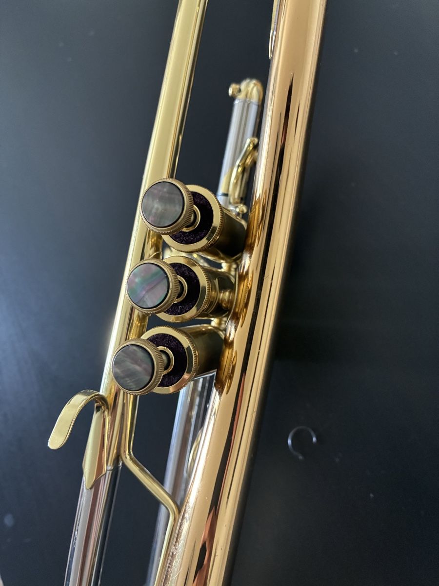 Musikinstrumente: B-Trompete Phoenix UP lackiert Gold - VB – Gebraucht aus Basel von Caramba1947 5