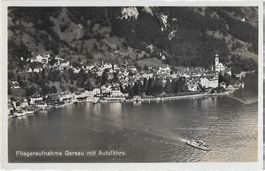 Gersau Fliegeraufnahme Swissair
